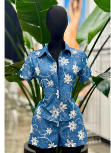 Flower Short Set