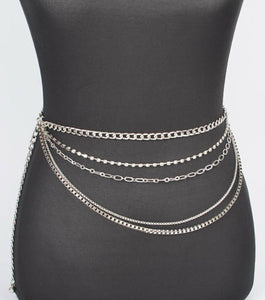 Multi Layered Metal Chain Belt