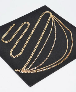 Multi Layered Metal Chain Belt