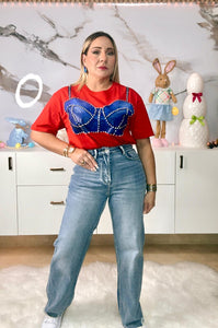 Bustier T-shirt