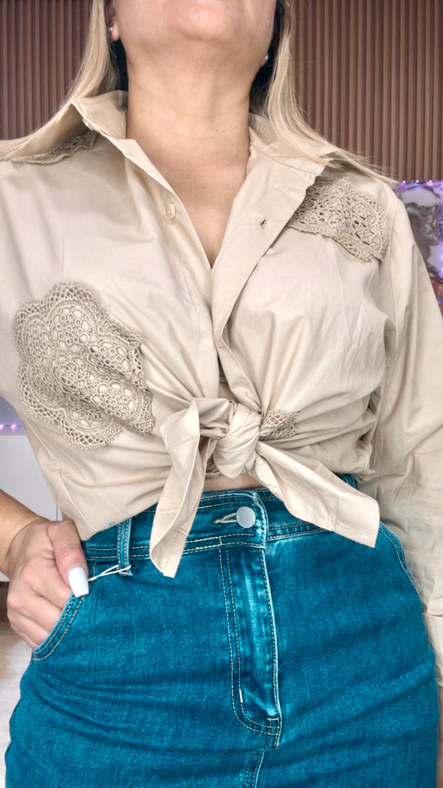 Denim Maxi Skirt