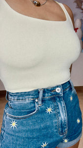 Sunflower Denim Short