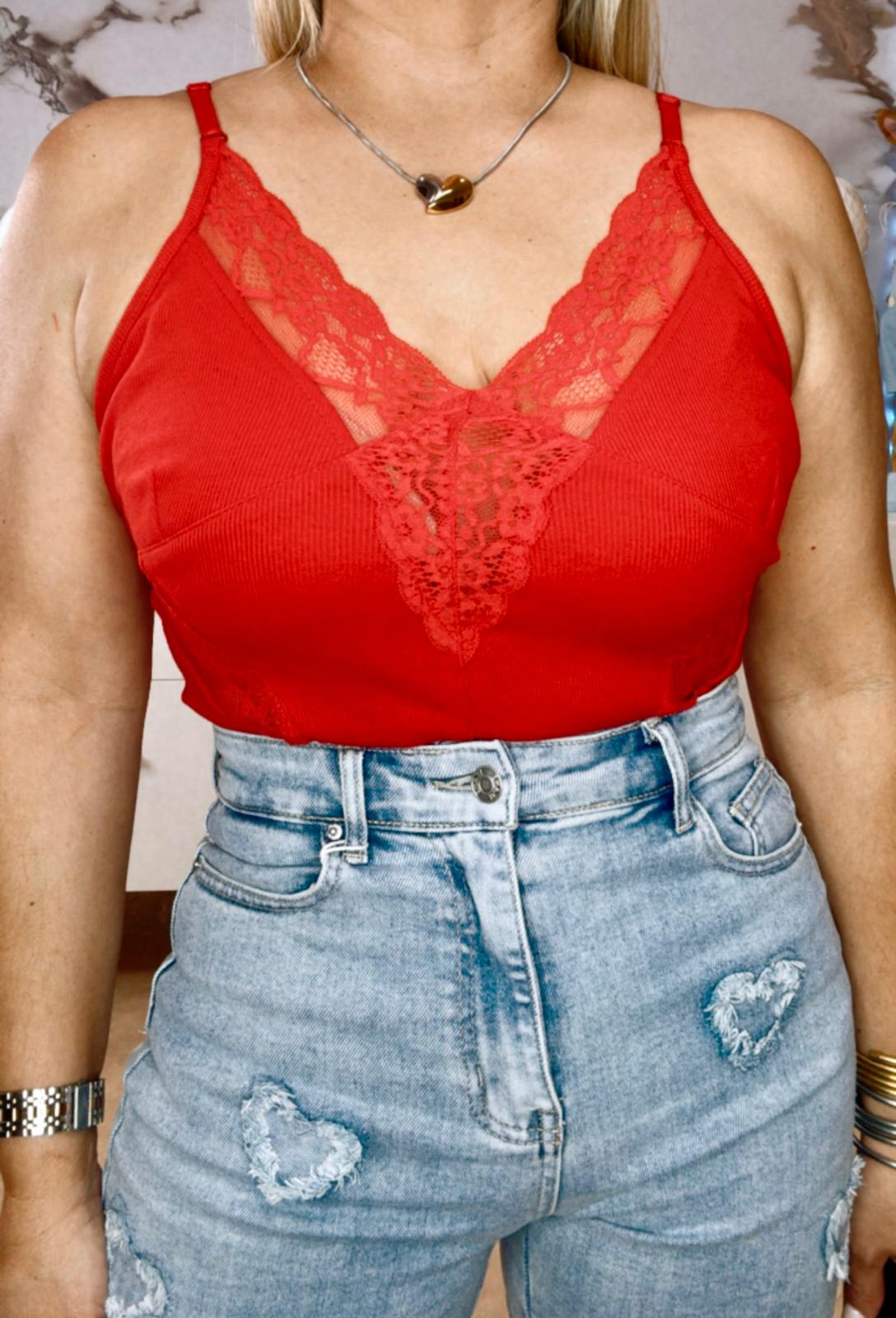 Denim Short Heart