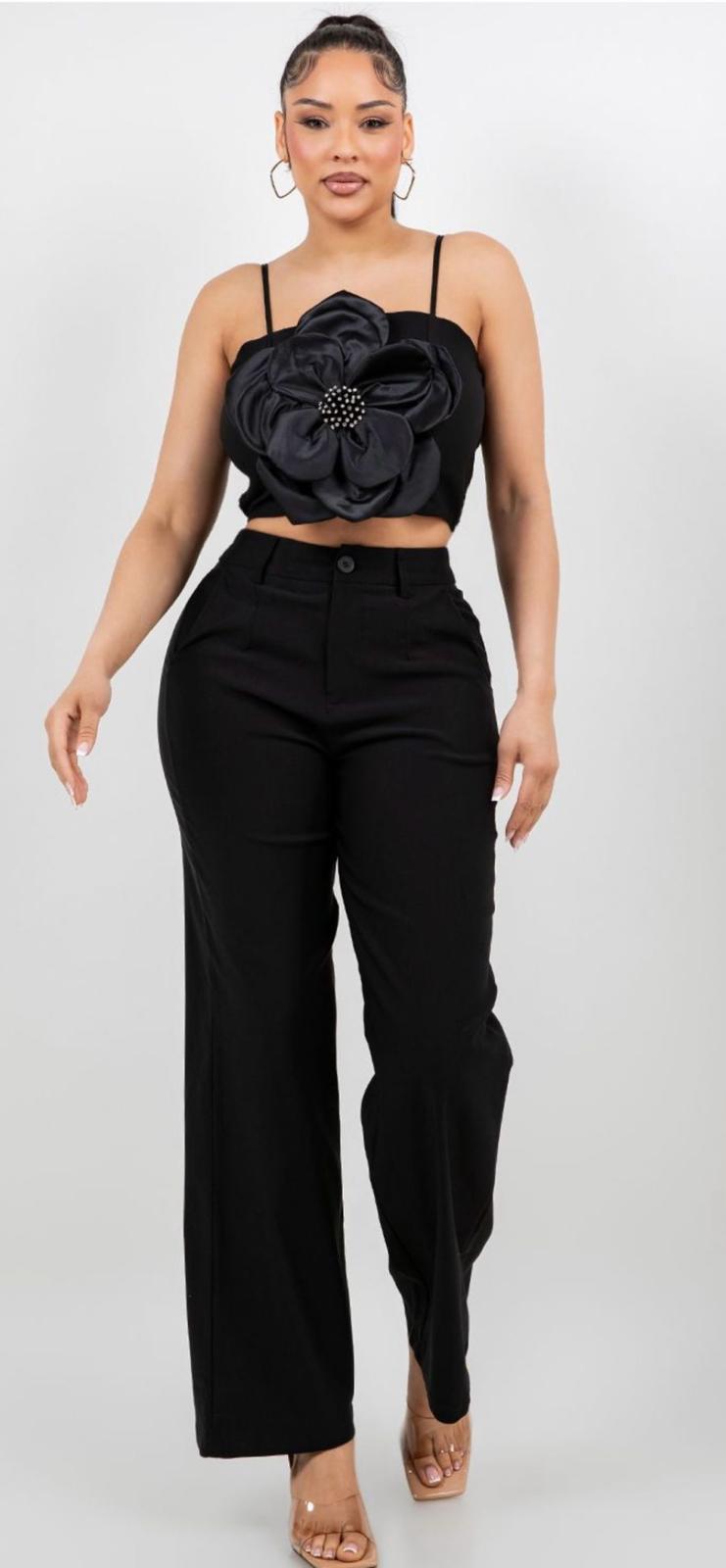 Dark Pant Set