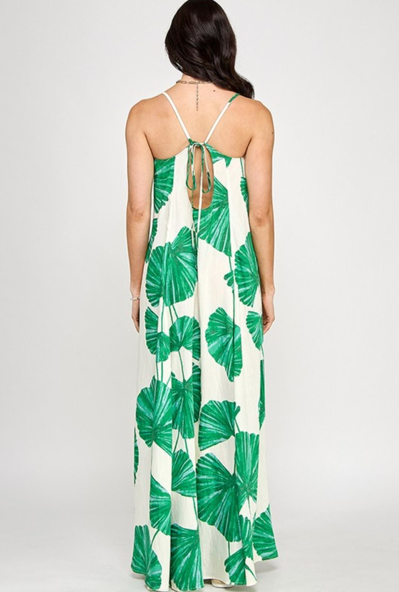 Leaf Maxi Dress