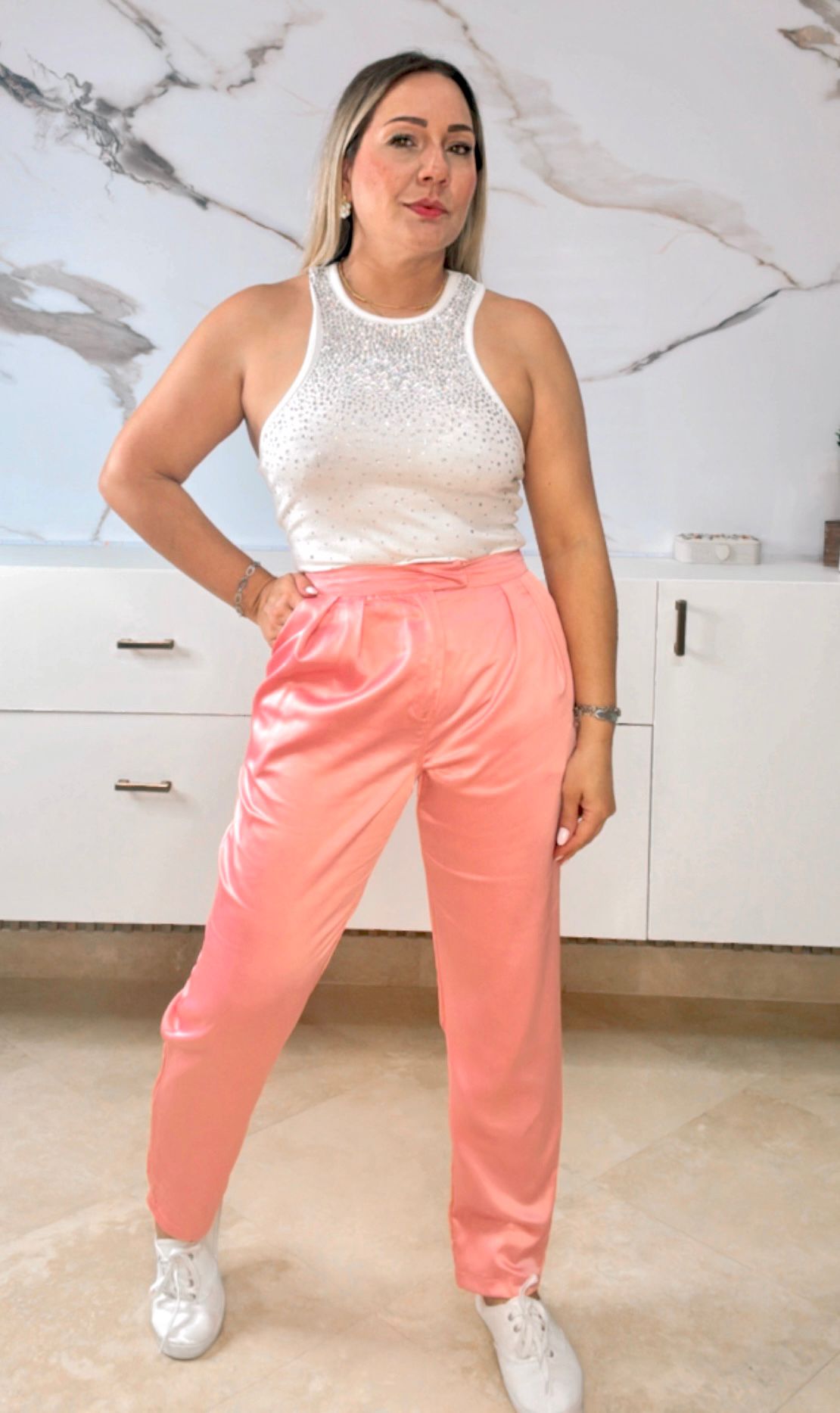 Satin Pants