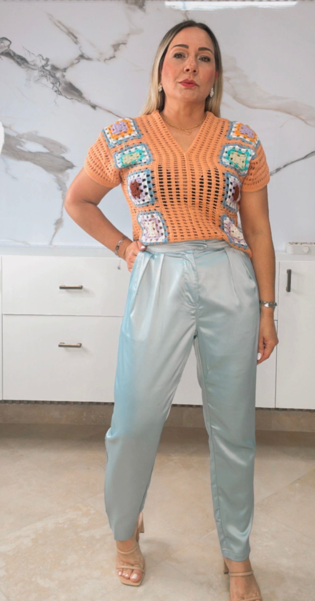 Satin Pants