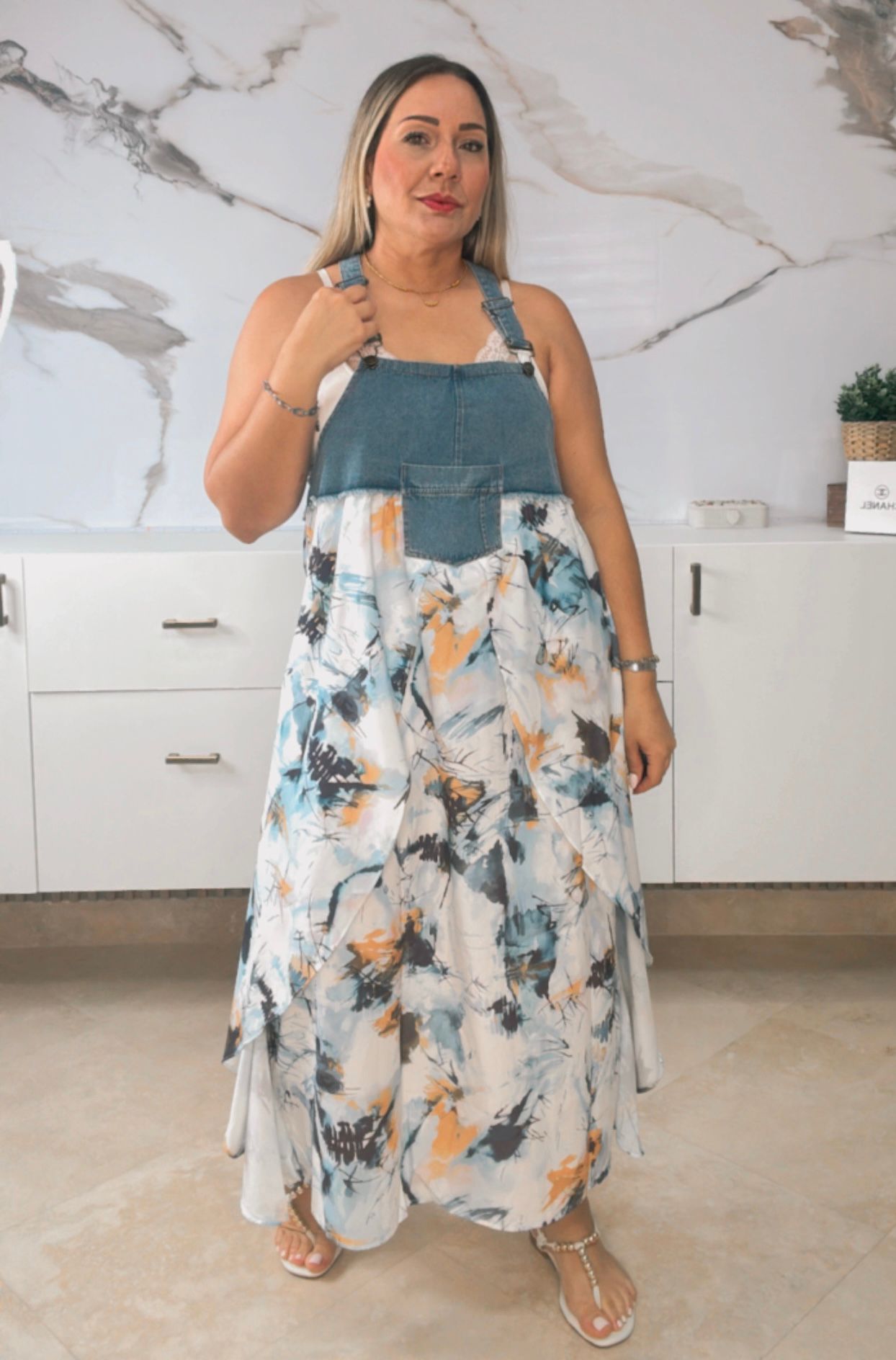Overall Dress Set