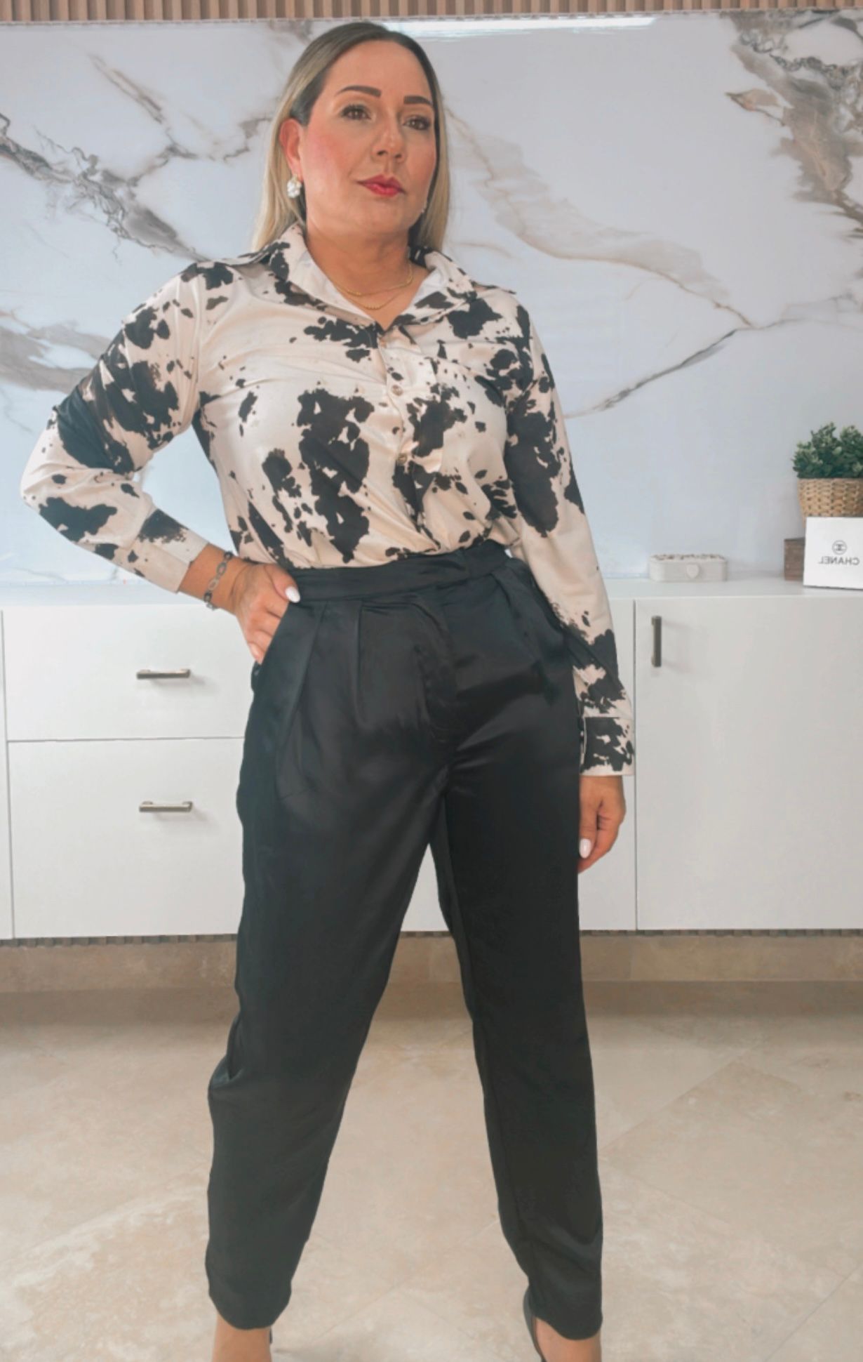 Satin Pants