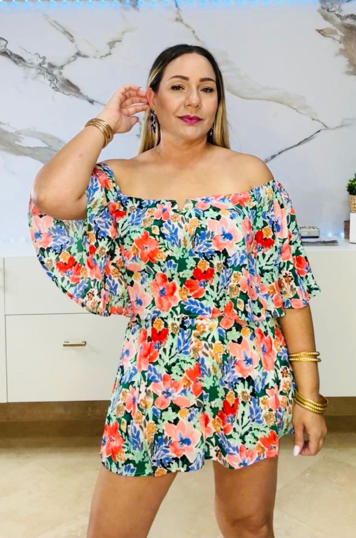 Floral Romper