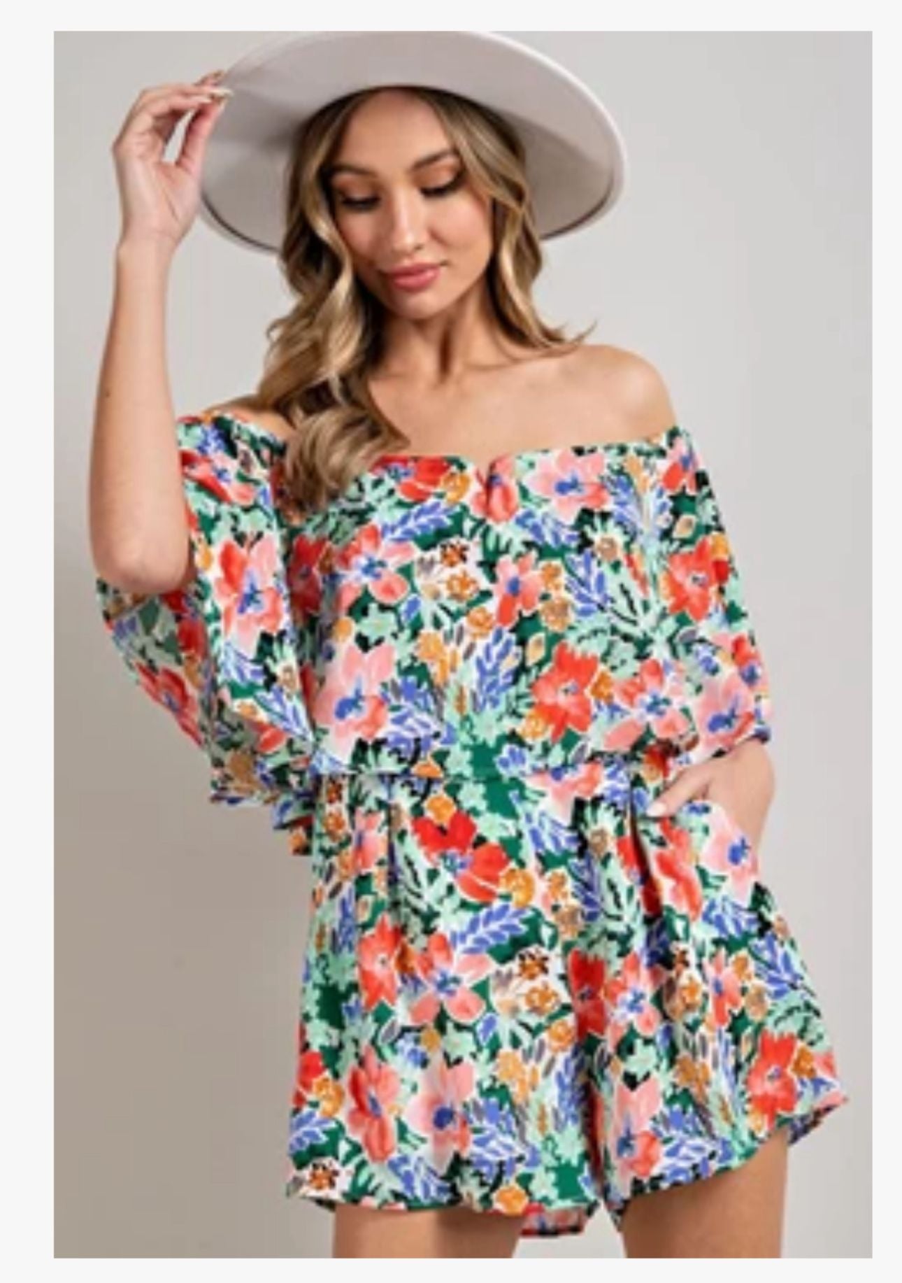 Floral Romper