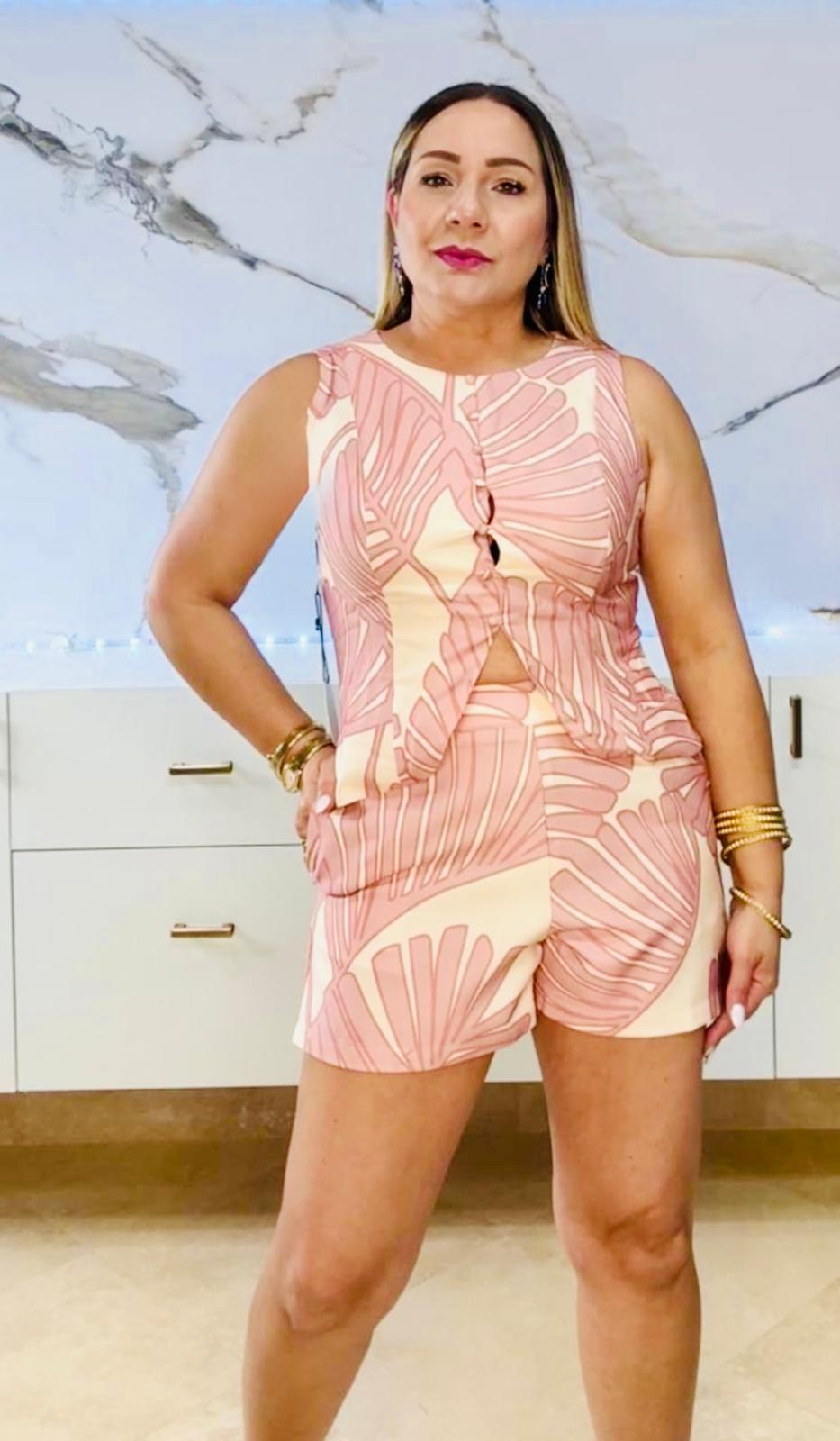 Blush Short Set