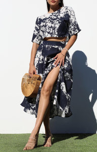 Tie Dye Skirt Set
