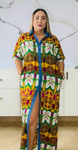 Multi Color Maxi Dress