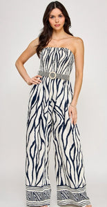 Zebra Jumpsuit