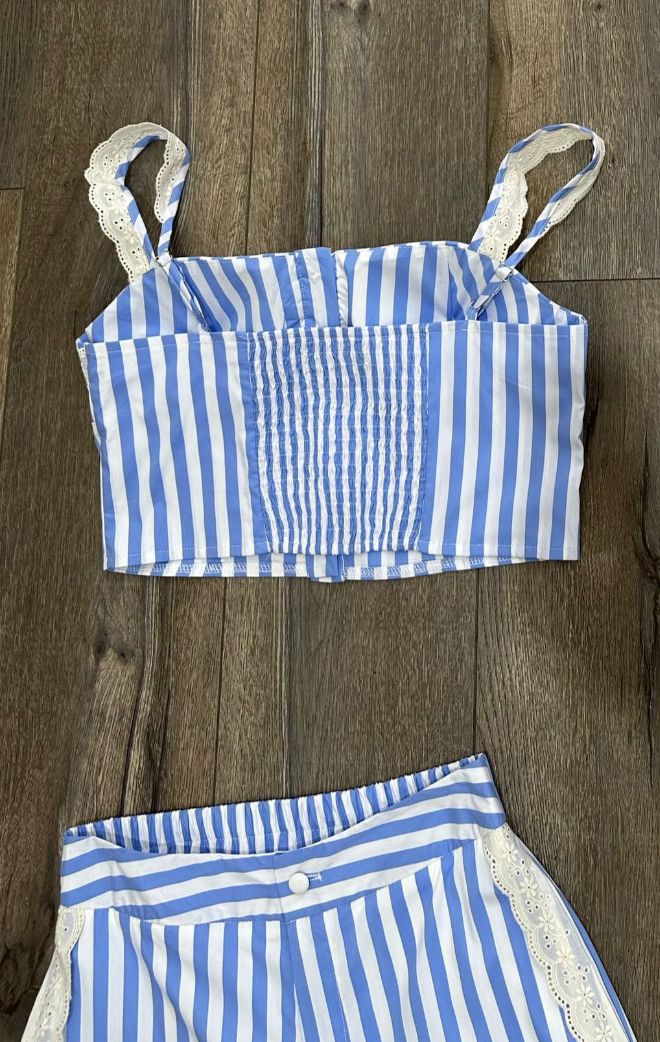 Striped Pant Set