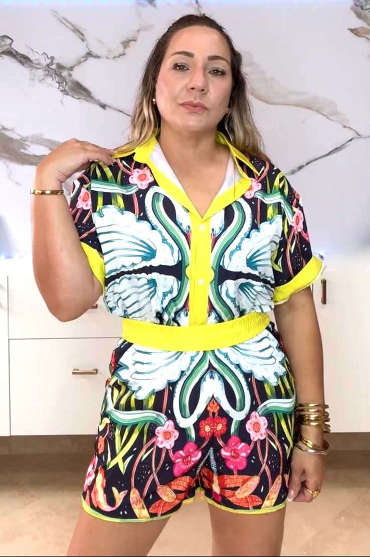 Butterfly Short Set