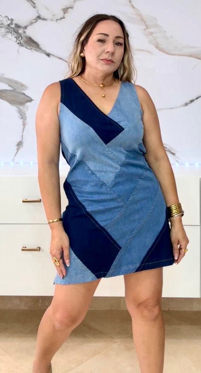 Denim Mini Dress