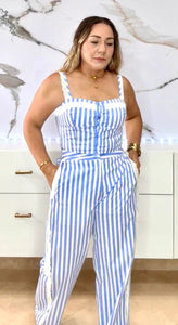 Striped Pant Set