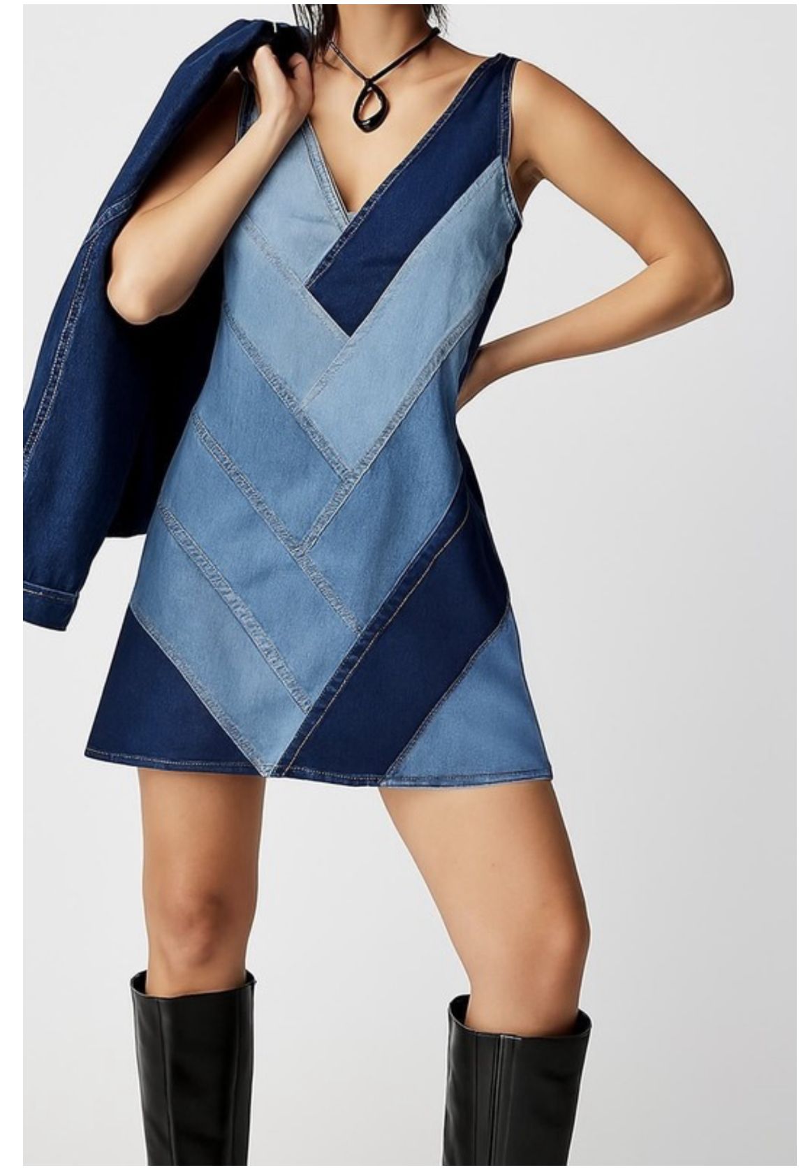 Denim Mini Dress