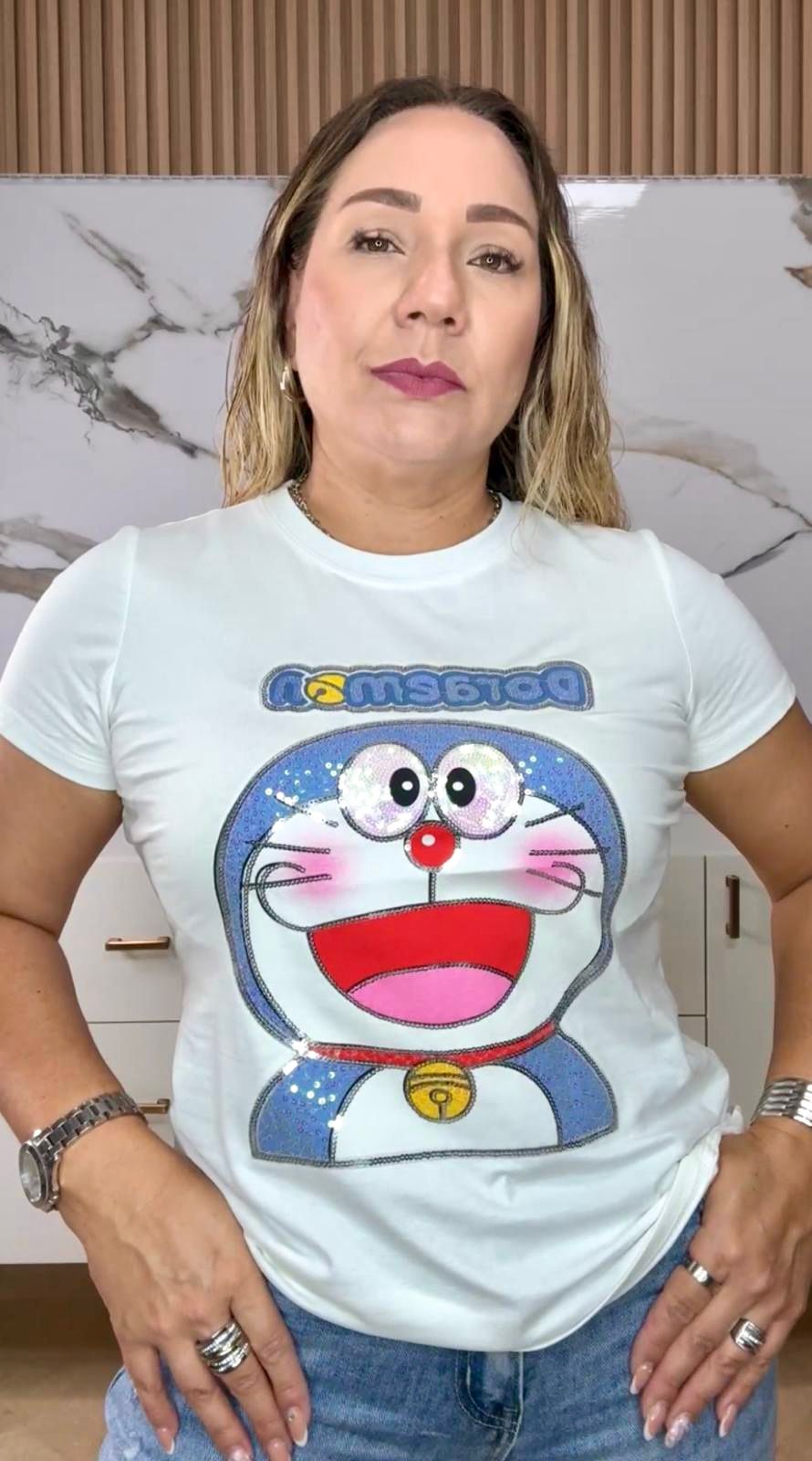 T-shirt Doreamon