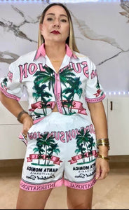 South Beach Short Set